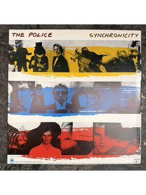 The Police Synchronicity LP 1983 A&M SP-3735 Vinyl Record Canada VG+